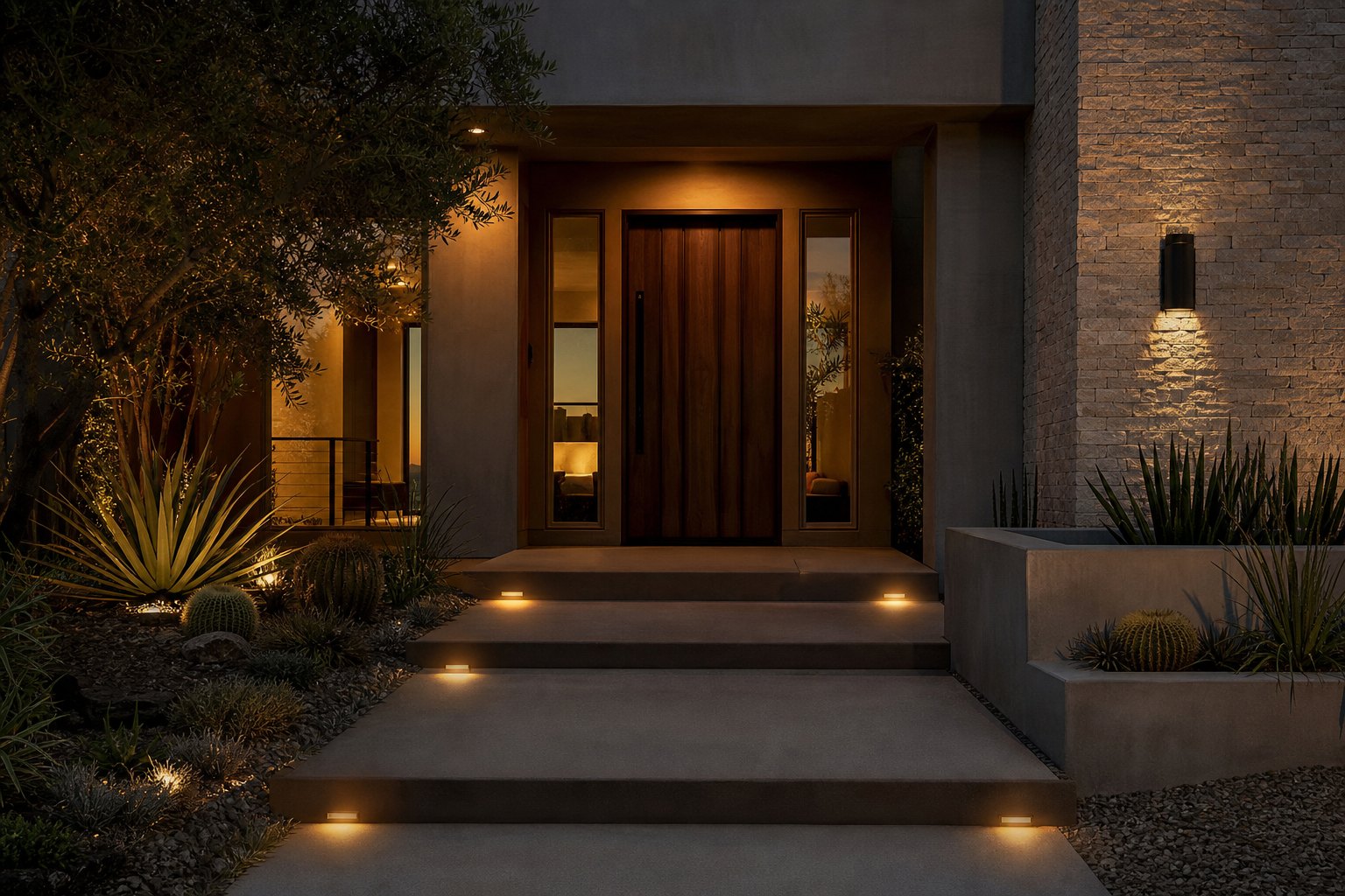 Front porch of a Bay Area home